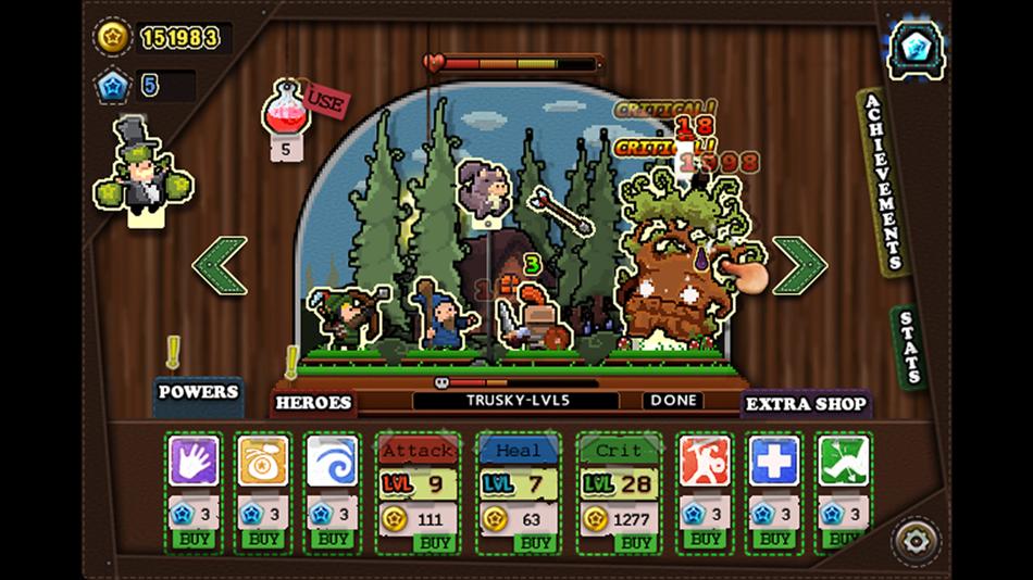 #1. Tap Heroes - Idle Clicker (iOS) 由: VaragtP Studios AB