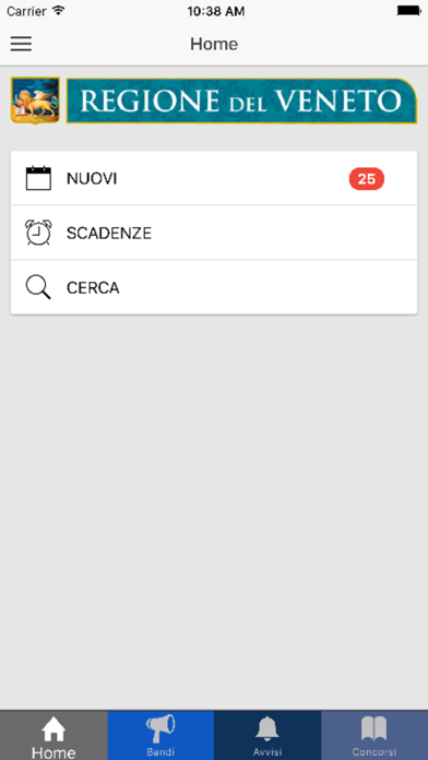 Screenshot #1 pour Bandi Avvisi Concorsi