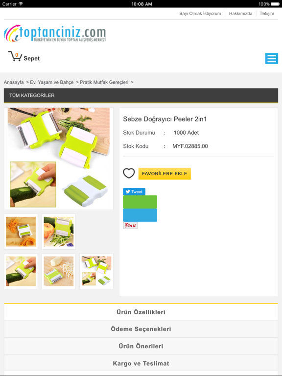 Screenshot #4 pour Toptanciniz.com