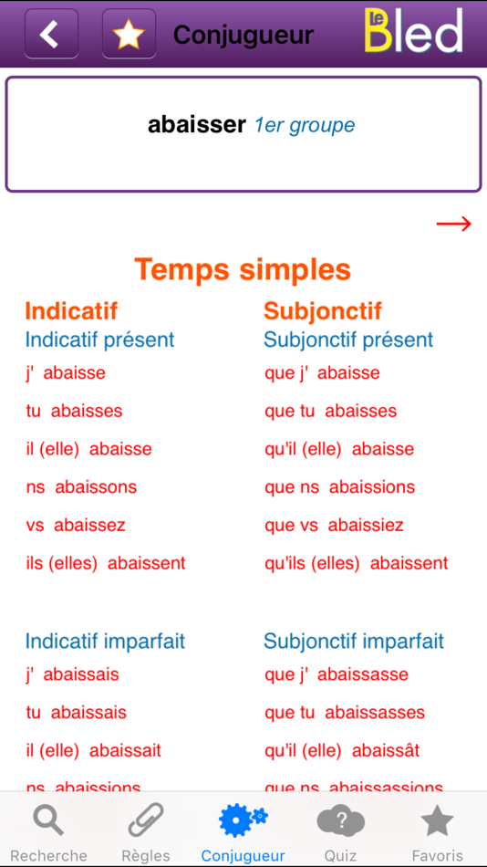 #3. Le BLED (iOS) 由: Hachette Livre