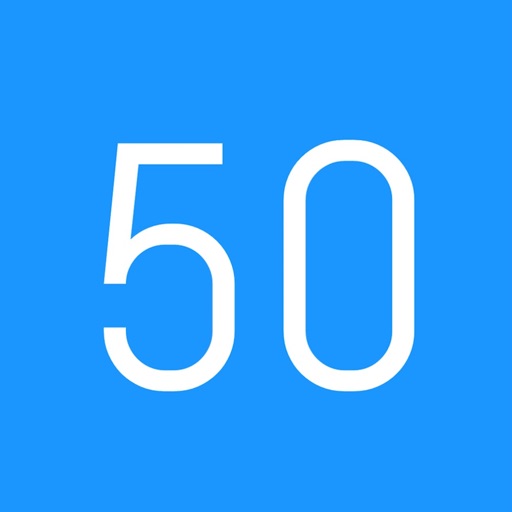 Count to 50 iOS App