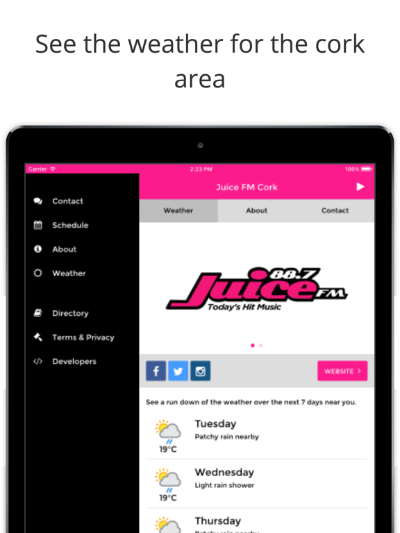 Screenshot #5 pour Juice FM Cork