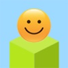 Cube Skip Emoji Fall Down : Emotion Rolling Ball Endless Games