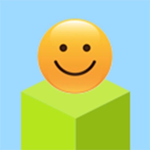 Cube Skip Emoji Fall Down : Emotion Rolling Ball Endless Games