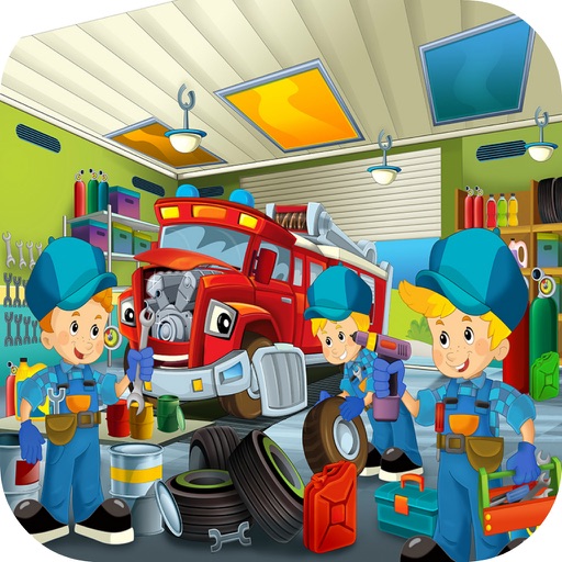 Emergency Rescue Parking! Fire Truck Games For Kid iOS App