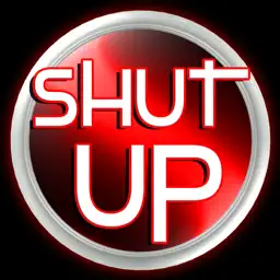 Shutup Button - Free Shut Up Button game app icon