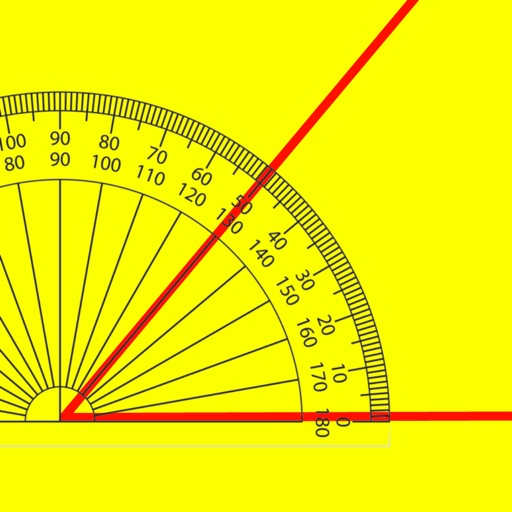 Protractor - measure any angle icon