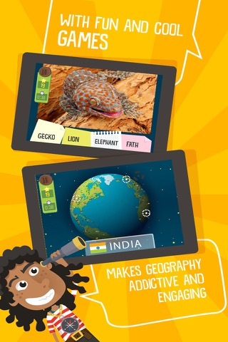 Atlas 3D for Kids – Games to Learn World Geographyのおすすめ画像2