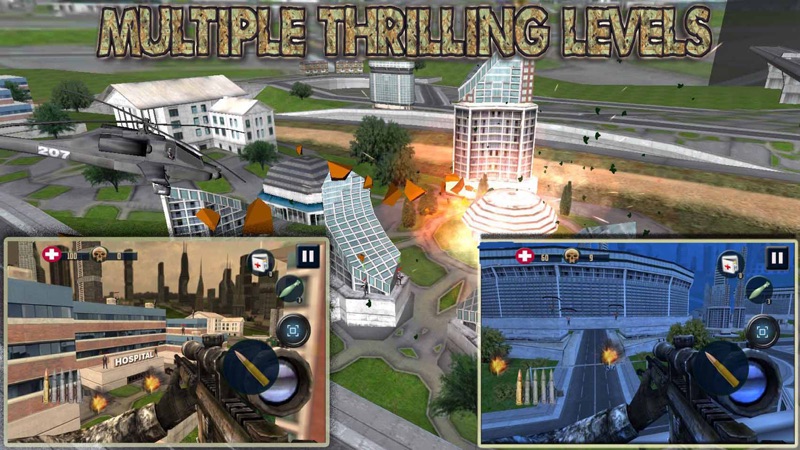 Elite City Sniper Shooter 3d - Free Shooting Game screenshot 2