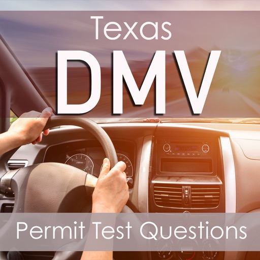 Texas DMV : Practice Questions for the Written Permit Driving Test ( 1100 Flashcards Q&A ) icon