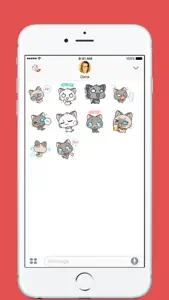 Hoshi & Luna Diary stickers for iMessage screenshot #2 for iPhone