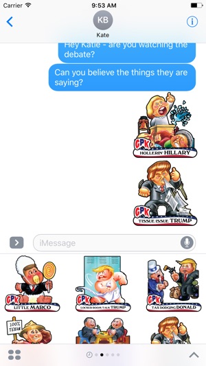 Garbage Pail Kids GPK Election Stickers(圖5)-速報App