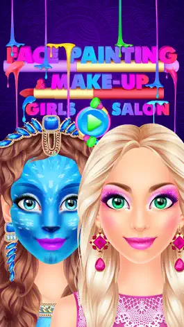 Game screenshot Face Painting & Makeup Girls Party Salon - Kid Spa apk