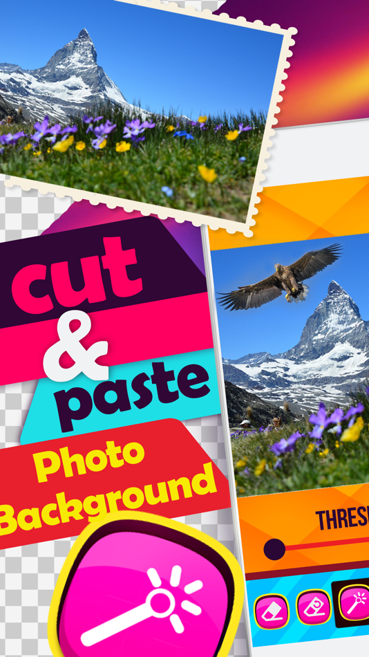 Cut and Paste Photo Background Eraser & Pic Editor - 1.0 - (iOS)