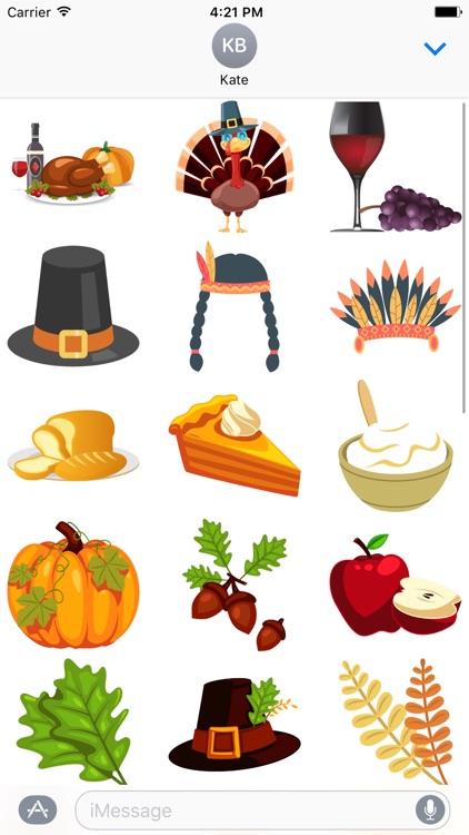 Thanksgiving Day - Stickers