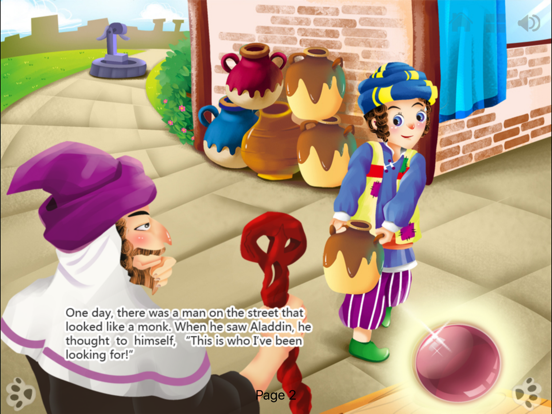Screenshot #4 for Aladdin Fairy Tale iBigToy