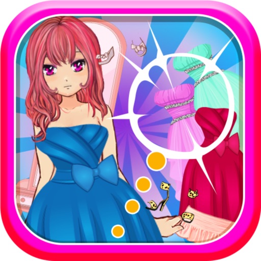 Princess Dress up Fashion Party Hair and Salon icon