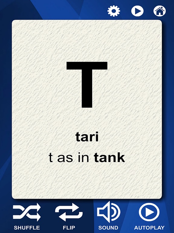 Screenshot #6 pour Georgian Alphabet Flash Cards