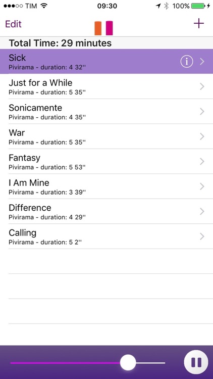 Jam Session - seamless music player screenshot-0