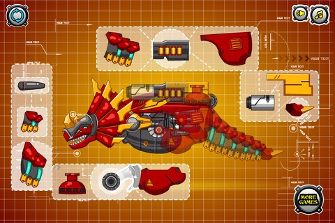 機械の三角竜：2人の機械の恐竜のパズルのゲームのおすすめ画像4