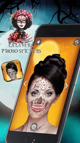 Game screenshot Calavera Photo Stickers apk