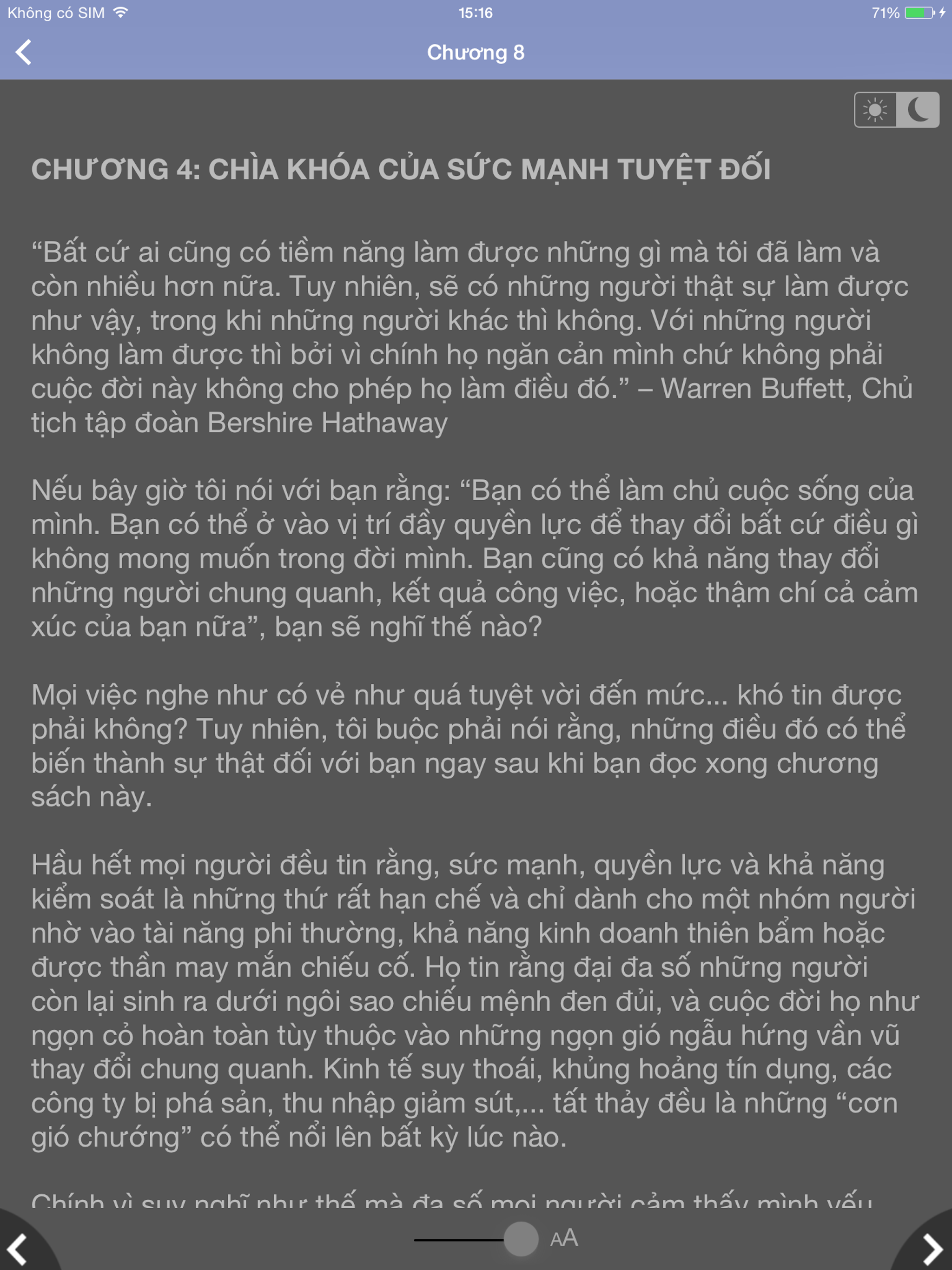 Làm chủ tư duy, thay đổi vận mệnh