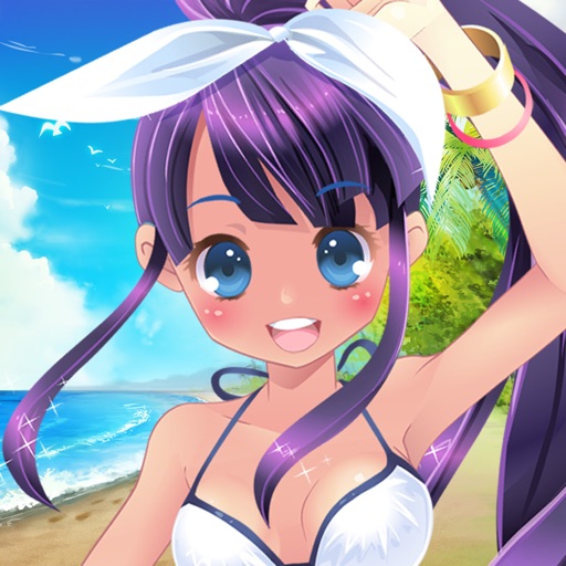 Bikini Girl - Beach Dress Up, Cute Anime Game