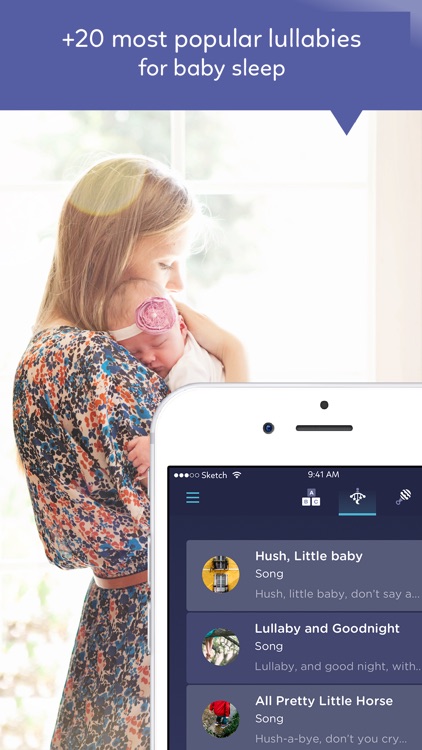 Baby Lullaby - nursery rhymes, white noise Pro