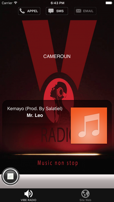 Screenshot #1 pour VRadio  HITS