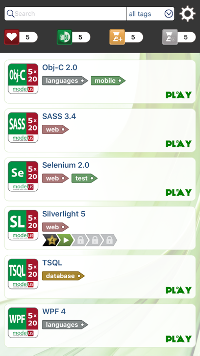Screenshot #1 pour IT Skill Assessment by modelUS