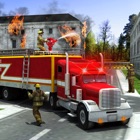 Rescue Fire Truck Simulator Game: 911 Firefighter