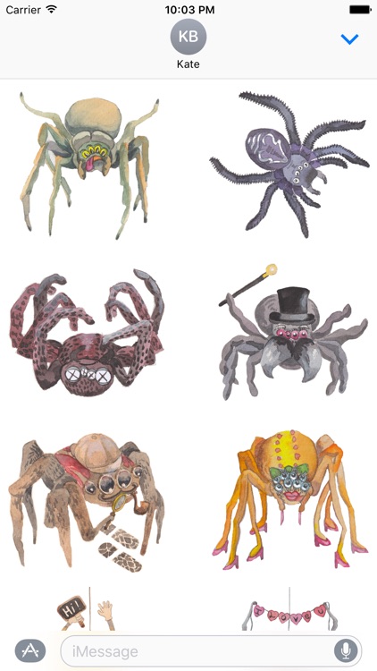 Silly Spiders by Rhea Dennis