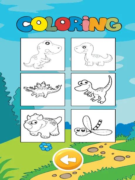 Ejderha Dinozor Boyama Kitabı HD