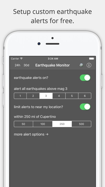 Earthquake Monitor