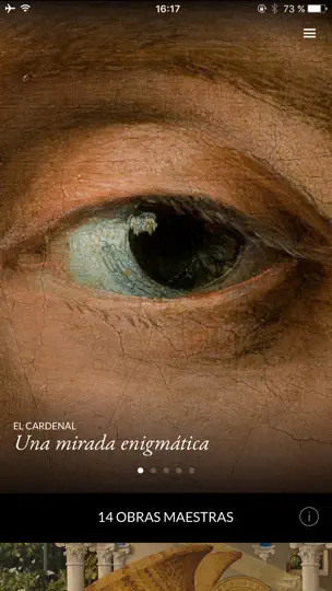 Captura de pantalla de SC El Prado Obras Maestras en iPhone 1