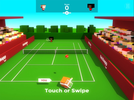 Ketchapp Tennis iPad app afbeelding 1