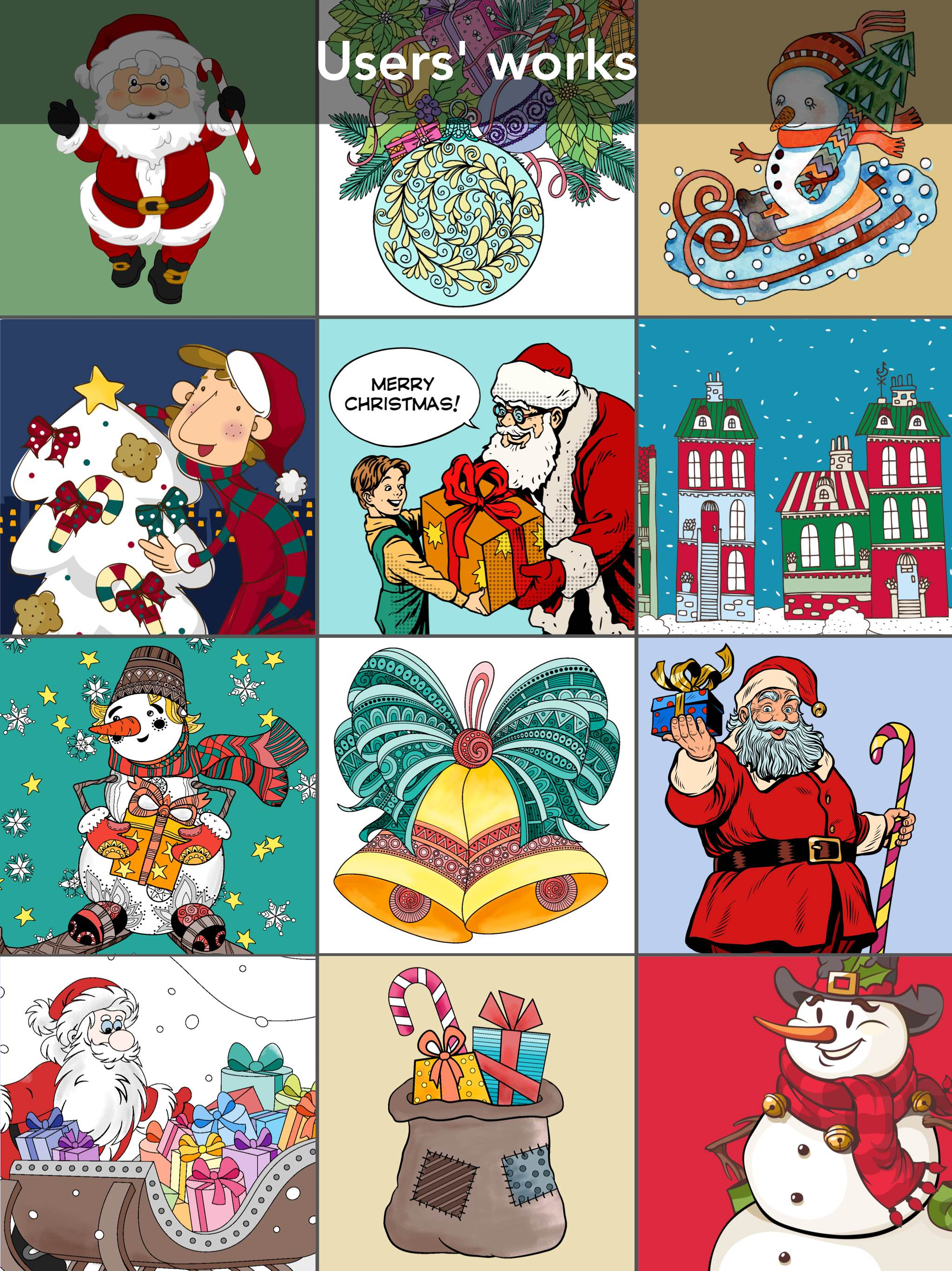Coloring Book for Christmas screenshot 8