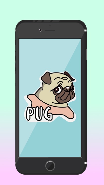 PUG Sticker