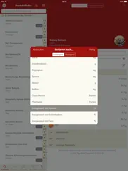 nutricheck kalorien-tabelle ipad bildschirmfoto 4
