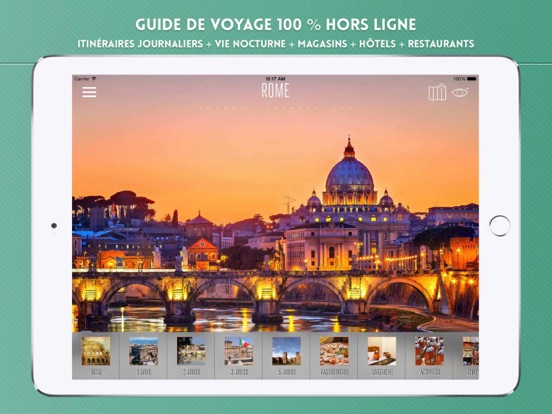 Screenshot #4 pour Rome Guide Touristique avec Cartes Offline