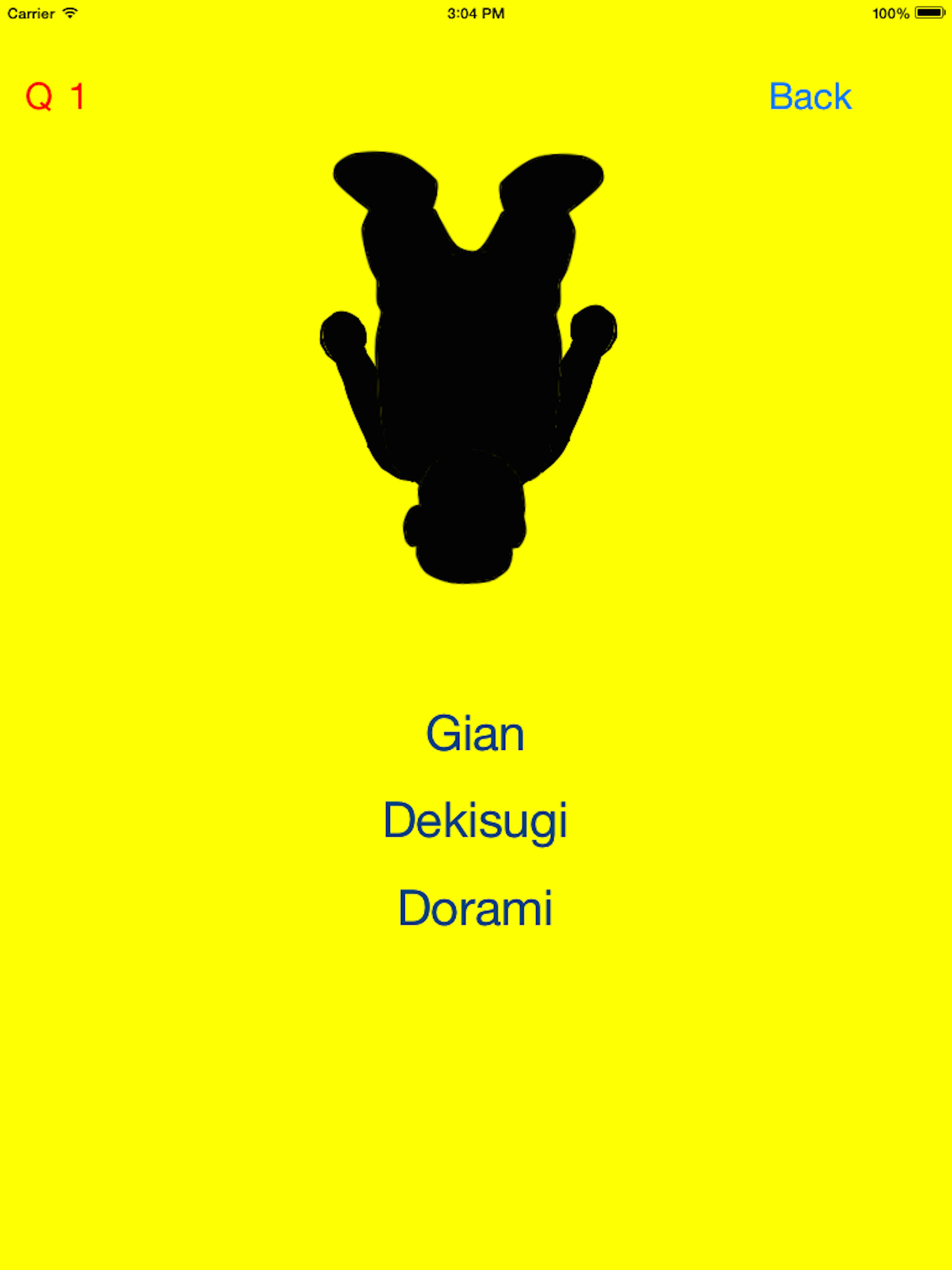 Who's The Shadow for Doraemon
