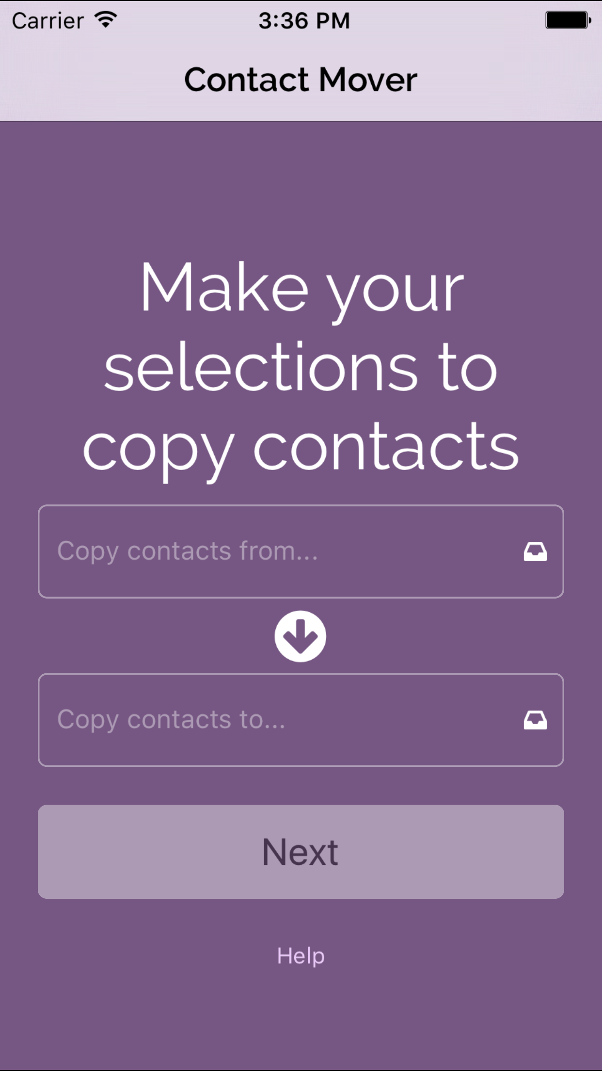 Contact Mover