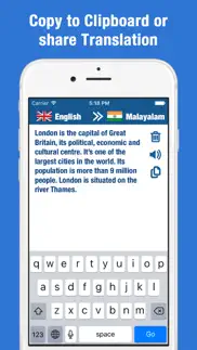english-malayalam translator. iphone screenshot 4