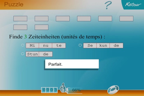 Vocabulaire allemand débutant screenshot 4