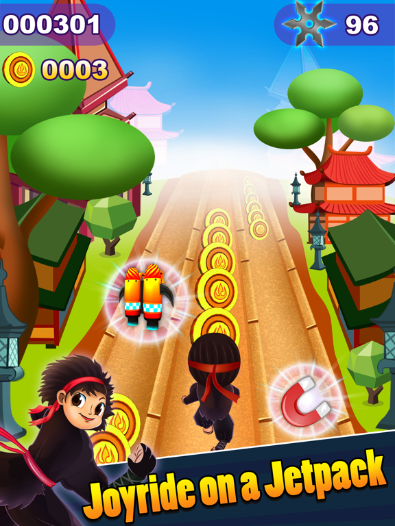 Screenshot #4 pour Ninja Baby Run - Fun Free Endless Runner Action Game!