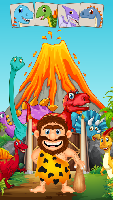 Screenshot #1 pour Dinosaurs Memory
