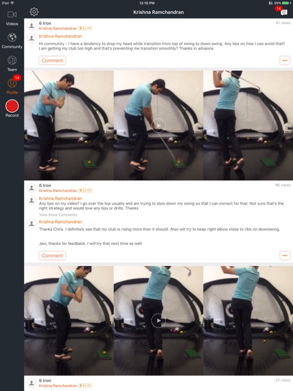 Hudl Technique: Slow Motion Video Analysis screenshot