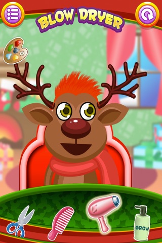 Christmas Hair Salon - Santa's Barbershop & Kids Cuts FREE screenshot 4
