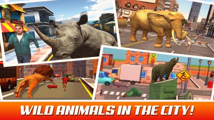 Ultimate Rhino Simulator - 3D Animal Survival PRO screenshot-4