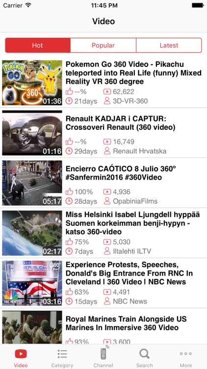 VR Tube - Virtual Reality 360 Video Player
